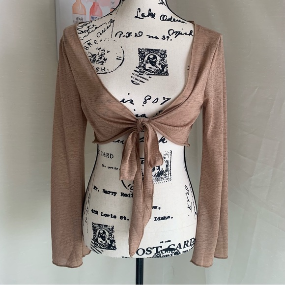 SHEIN Other - ♡  SHEIN Tan Cover Up Size M